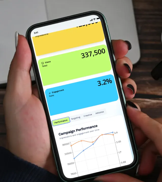 Adthlete dashboard